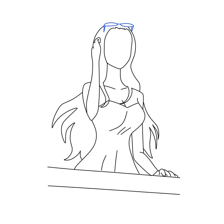 Hướng dẫn vẽ dễ dàng : Nico Robin - Bước 7