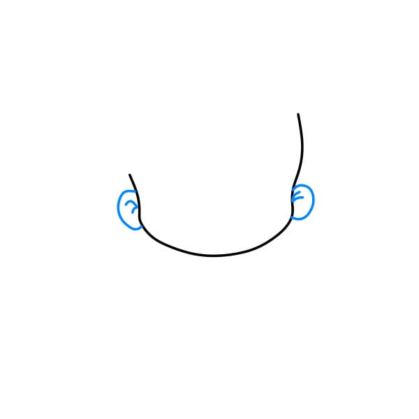 Hướng dẫn vẽ em bé - Bước 2