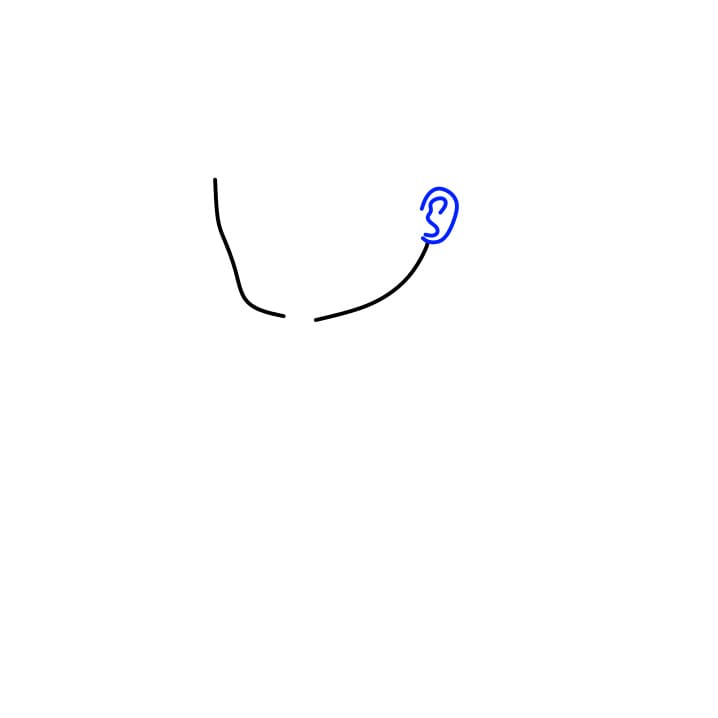 Hướng dẫn vẽ cô nàng lọ lem dễ thương - Bước 2