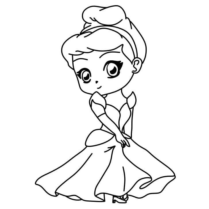 Hướng dẫn vẽ cô nàng lọ lem dễ thương