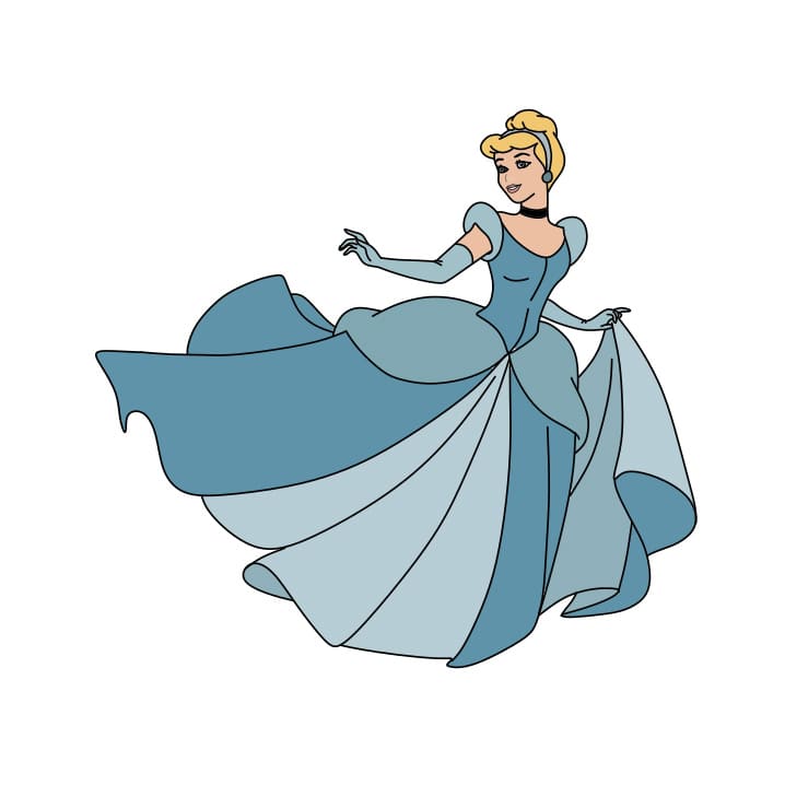 Hướng dẫn vẽ nàng lọ lem