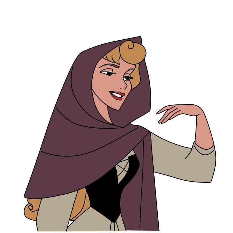 Hướng dẫn vẽ dễ dàng : công chúa Aurora