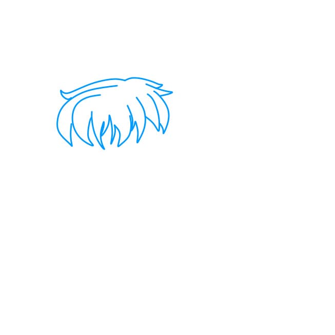 Hướng dẫn cách vẽ chú bò Tây Tạng đơn giản và đẹp cho bé - Bước 1