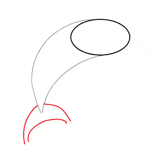 Hướng dẫn cách vẽ cá heo ngộ nghĩnh và thật đẹp cho bé - Bước 3