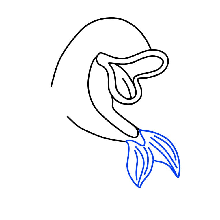 Hướng dẫn vẽ chú cá Koi vui nhộn - Bước 3