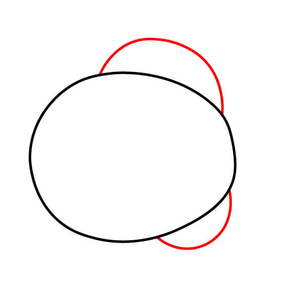 Hướng dẫn vẽ cá nóc đơn giản cho người mới bắt đầu. - Thêm vây lưng và vây bụng