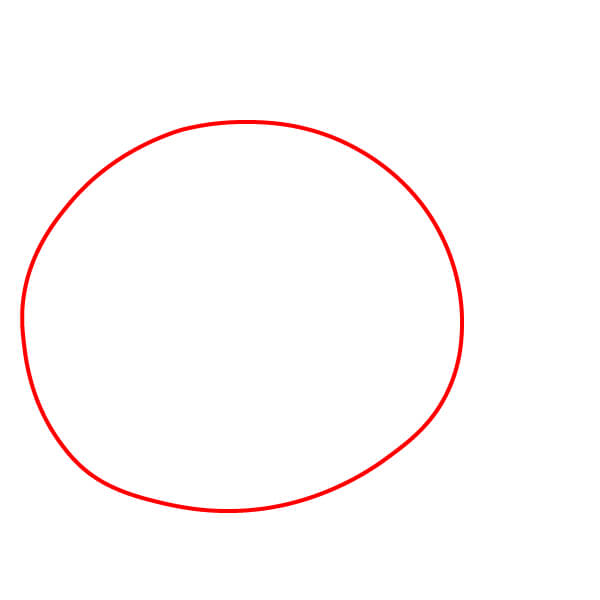 Học cách vẽ một chú cá nóc vui vẻ chỉ trong vài phút. - Vẽ đường viền thân cá