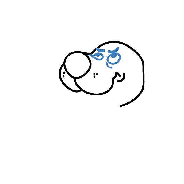 Hướng dẫn vẽ Scooby đáng yêu. - Bước 3