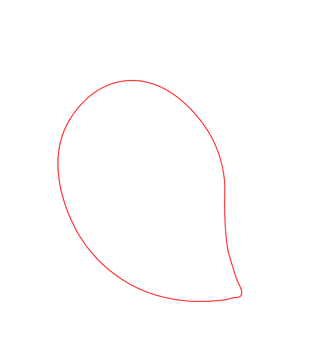 Hướng dẫn cách vẽ con chim siêu đáng yêu và ngộ nghĩnh cho bé - Bước 1