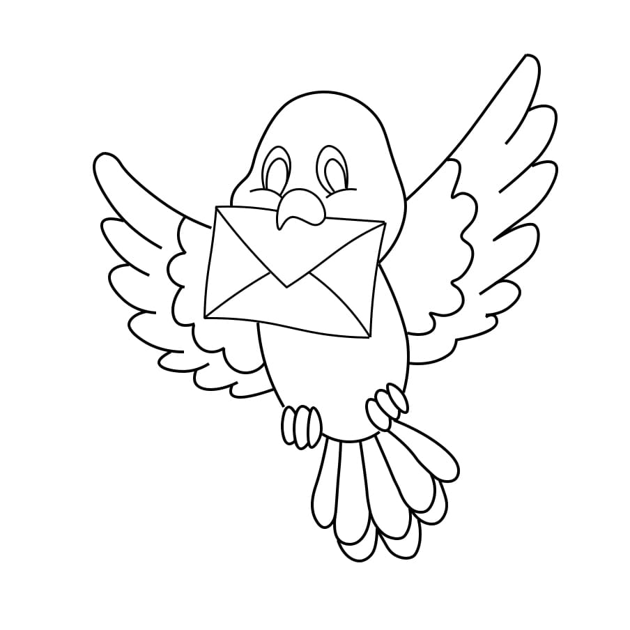 Hướng dẫn vẽ chim bồ câu: