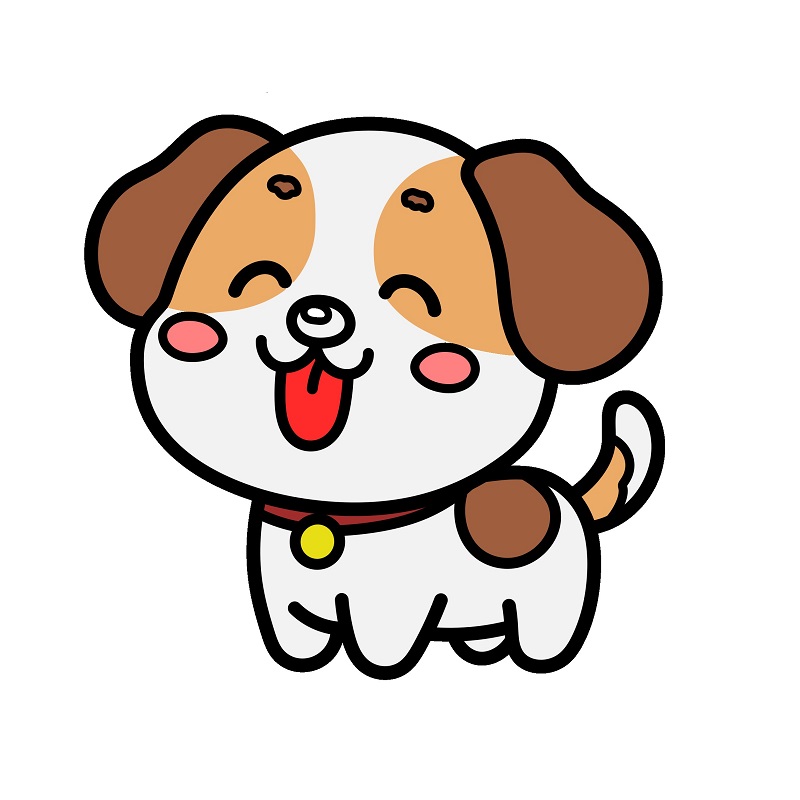 Hướng dẫn vẽ con chó con chibi. - Bước 9