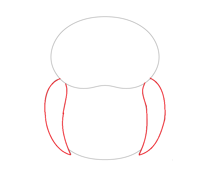 Hướng dẫn cách vẽ con cú đơn giản và dễ thương cho bé - Bước 3