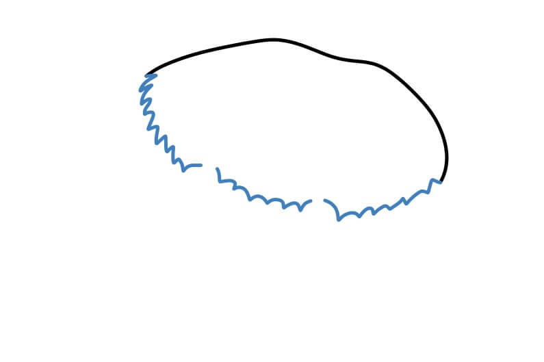 Hướng dẫn vẽ một con cua chân thực. - Bước 2