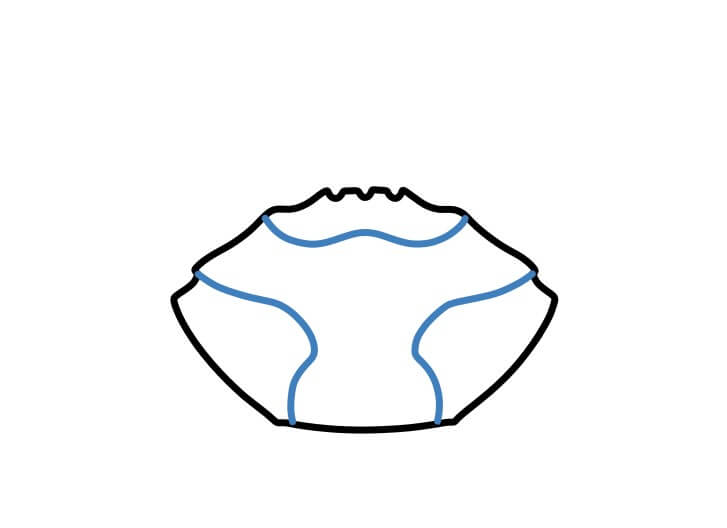 Hướng dẫn vẽ một con cua cơ bản. - Bước 3