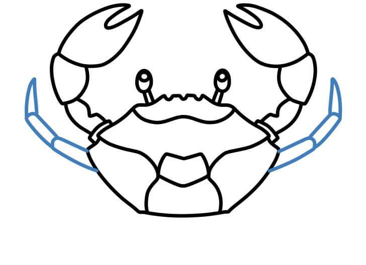 Hướng dẫn vẽ một con cua cơ bản. - Bước 8