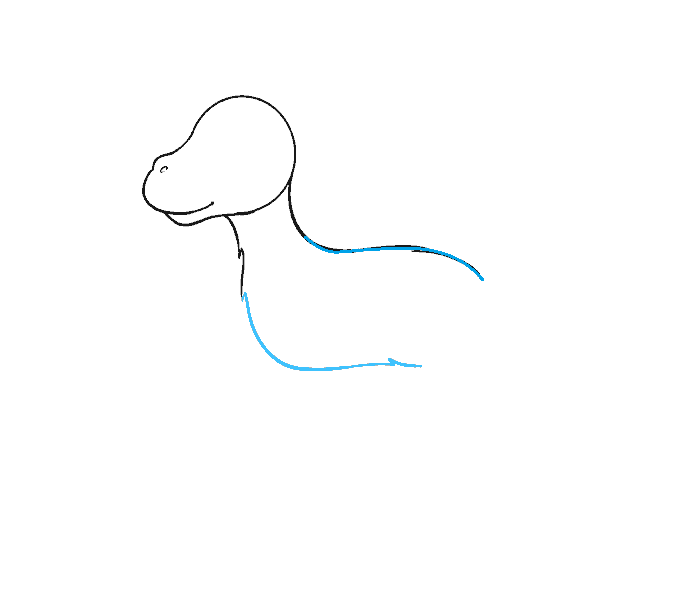 Hướng dẫn cách vẽ con dê đơn giản cho bé - Bước 4