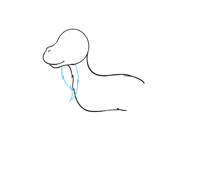 Hướng dẫn cách vẽ con dê đơn giản cho bé - Bước 5