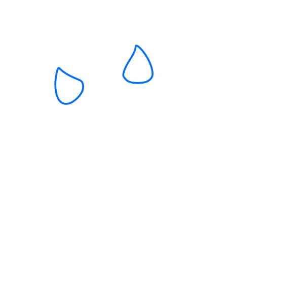 Hướng dẫn vẽ chú dê dễ thương - Bước 1