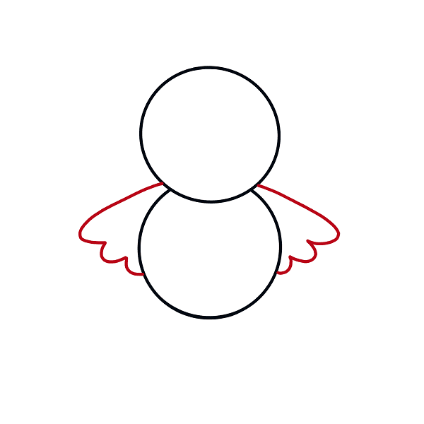 Hướng dẫn cách vẽ gà con đơn giản và dễ thương cho bé - Bước 3