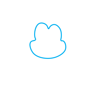 Hướng dẫn vẽ con khỉ - Bước 1