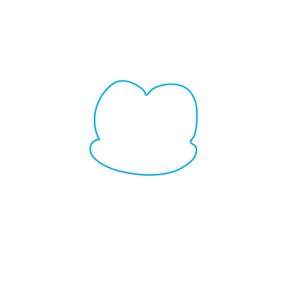 Hướng dẫn vẽ con khỉ - Bước 1