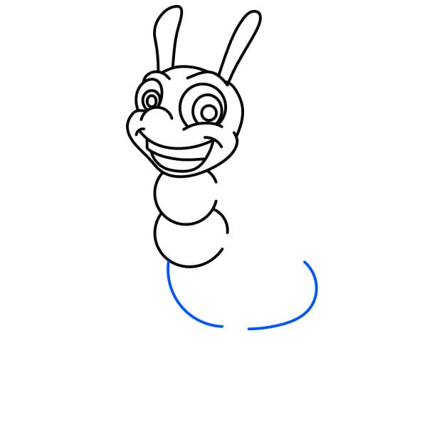 Hướng dẫn vẽ chú kiến vui nhộn - Bước 6