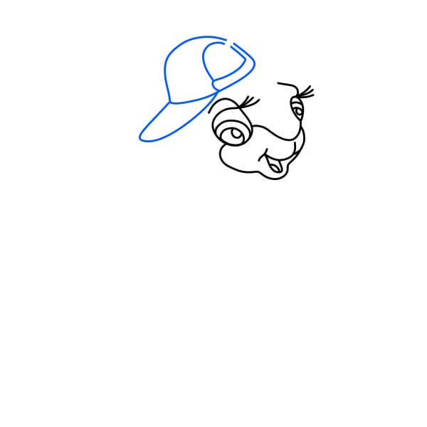 Hướng dẫn vẽ chú kiến chăm chỉ - Bước 4