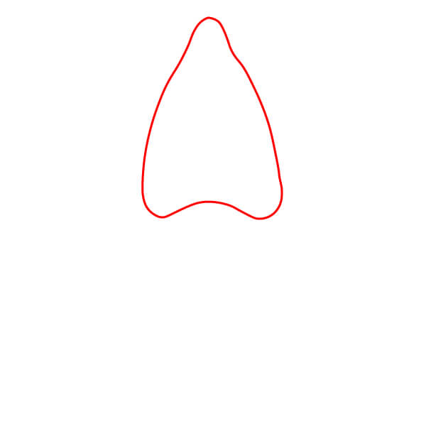 Hướng dẫn cách vẽ một chú mực màu xanh nhạt đáng yêu - Bắt đầu với phần thân