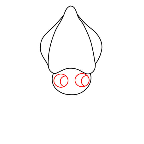 Hướng dẫn cách vẽ một chú mực màu xanh nhạt đáng yêu - Vẽ mắt