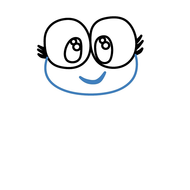 Hướng dẫn vẽ con rùa đáng yêu. - Bước 4