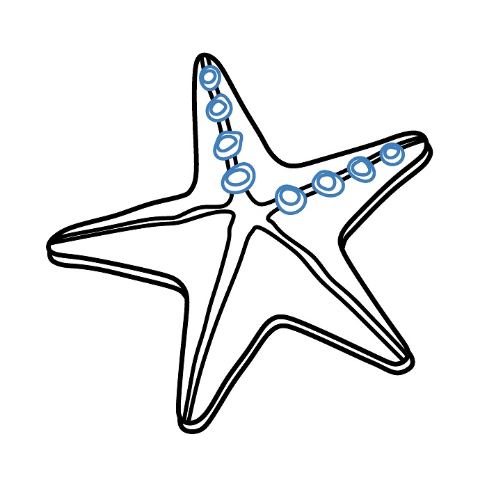 Hướng dẫn vẽ con biển đơn giản. - Bước 4