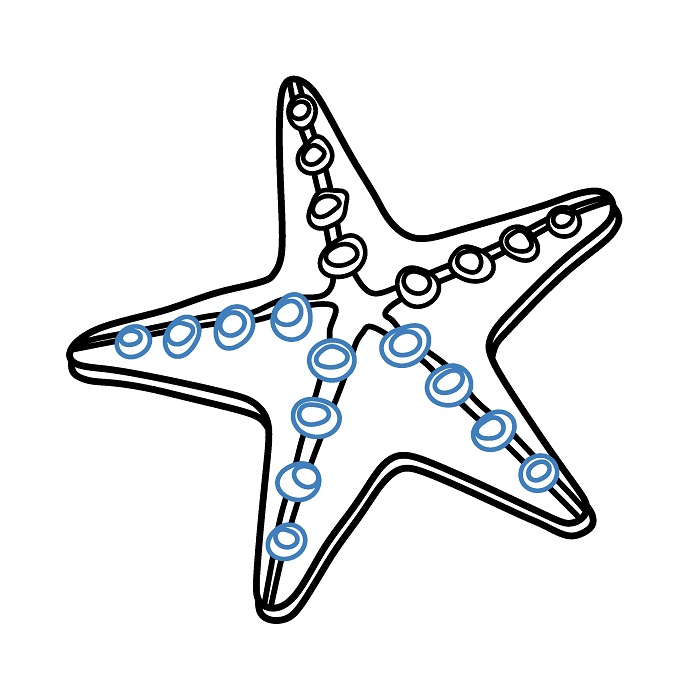 Hướng dẫn vẽ con biển đơn giản. - Bước 5