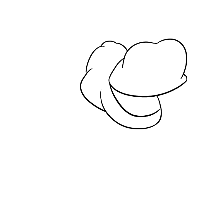 Hướng dẫn cách vẽ con hà mã chi tiết từng bước đơn giản và thật đẹp cho bé - Bước 3