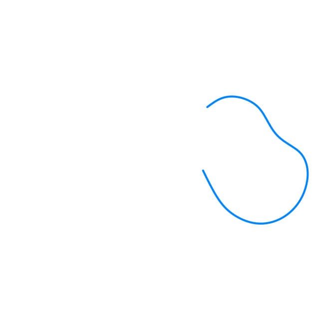 Hướng dẫn cách vẽ con ngựa vằn đơn giản và đẹp cho bé - Bước 1