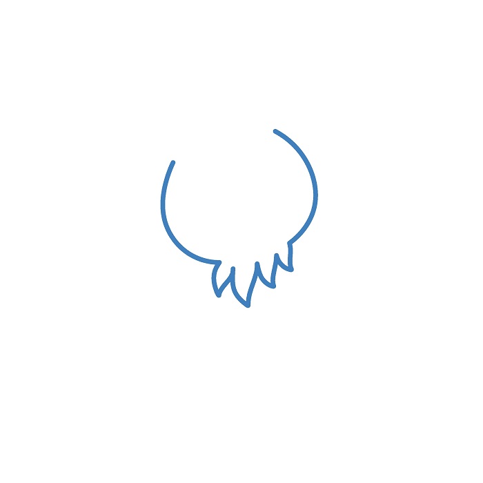 Hướng dẫn vẽ Phượng Hoàng nhỏ đáng yêu. - Bước 1