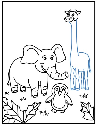 Hướng dẫn vẽ sở thú vui nhộn. - Bước 11