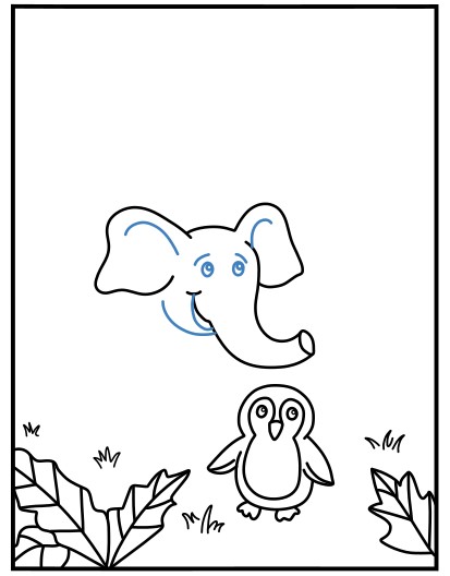 Hướng dẫn vẽ sở thú vui nhộn. - Bước 7