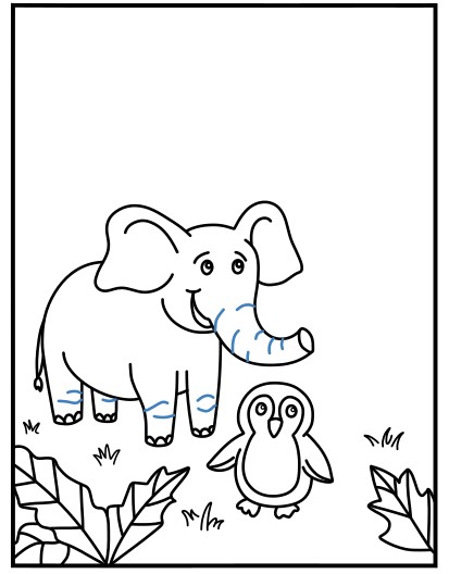 Hướng dẫn vẽ sở thú vui nhộn. - Bước 9