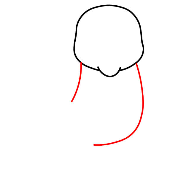 Hướng dẫn vẽ một chú Sư tử biển dễ thương cho trẻ em - Đường viền thân