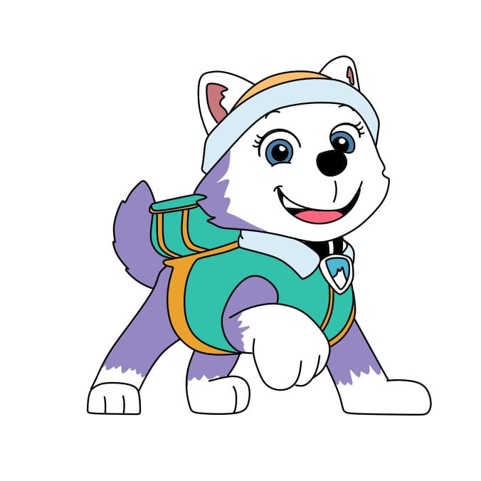 Cách vẽ Paw Patrol