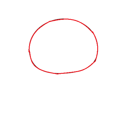 Hướng dẫn cách vẽ con chó đơn giản và dễ thương cho bé - Bước 1