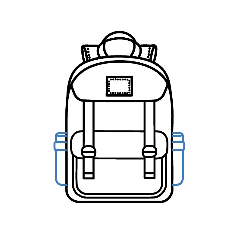 Hướng dẫn vẽ một chiếc Balo hiện đại. - Bước 7