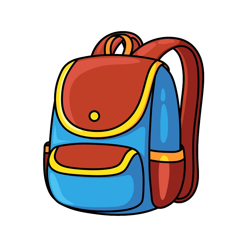 Hướng dẫn vẽ một chiếc Balo đơn giản. - Bước 7