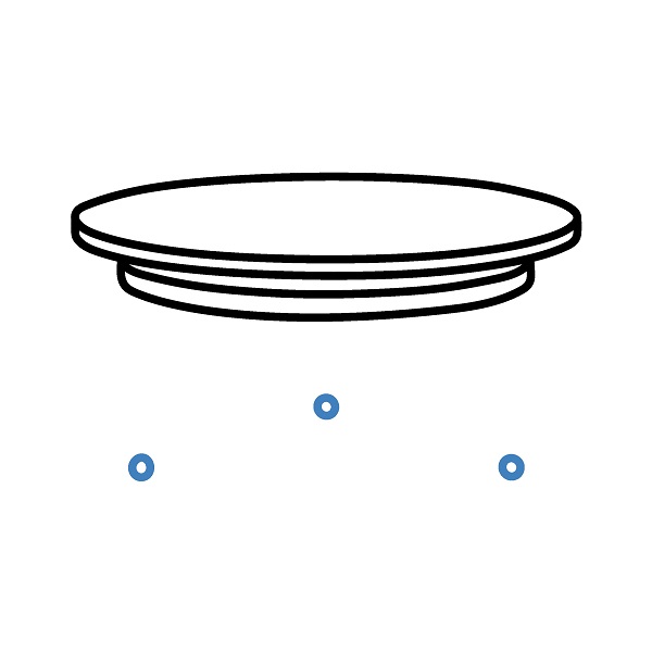 Hướng dẫn vẽ cái bàn tròn. - Bước 4