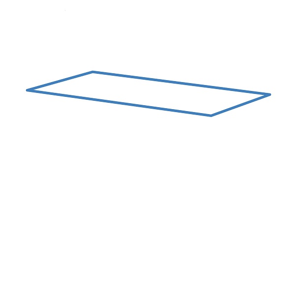 Hướng dẫn vẽ một cái bàn học. - Bước 1