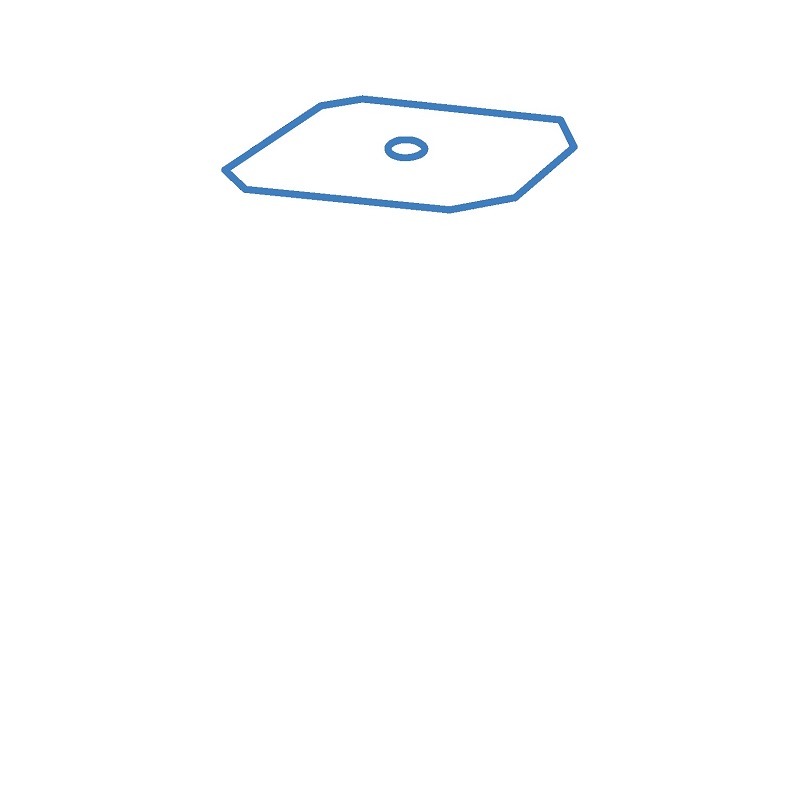 Hướng dẫn vẽ chiếc ghế nhựa. - Bước 1