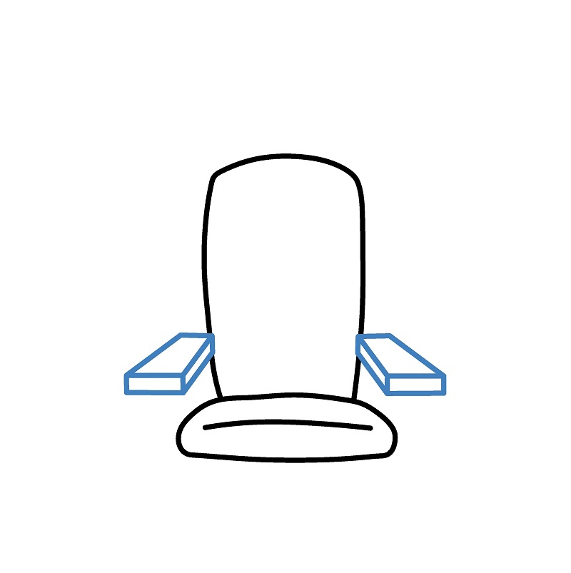 Hướng dẫn vẽ chiếc ghế sang trọng. - Bước 3