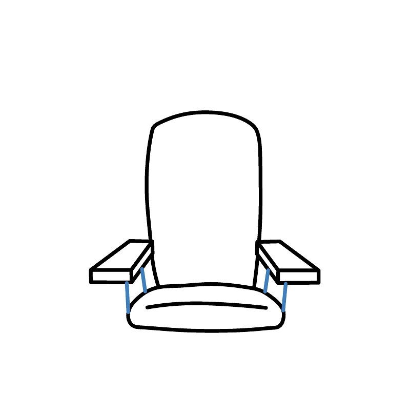 Hướng dẫn vẽ chiếc ghế sang trọng. - Bước 4