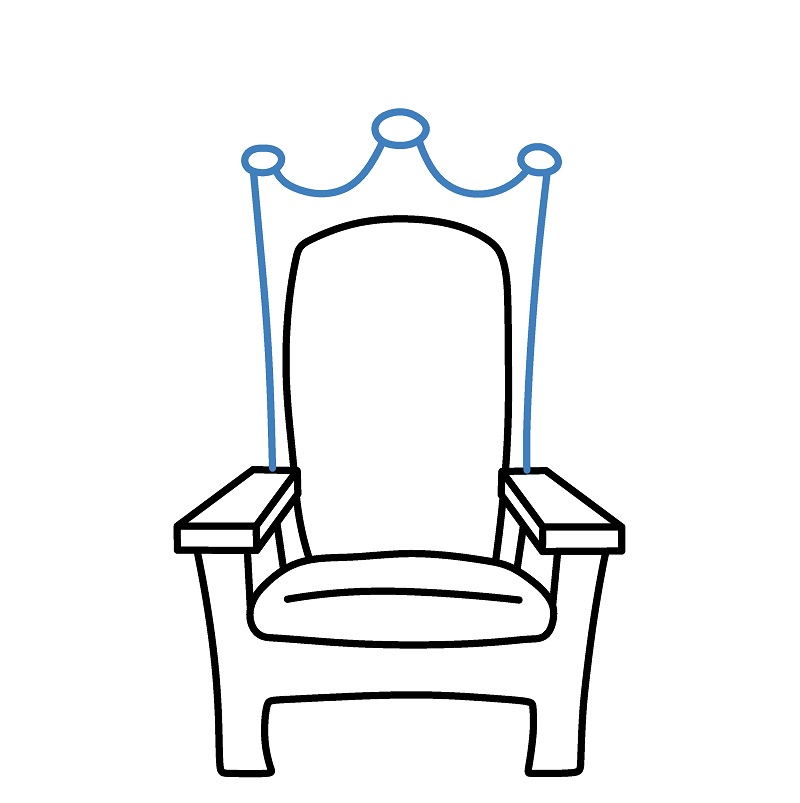 Hướng dẫn vẽ chiếc ghế sang trọng. - Bước 6