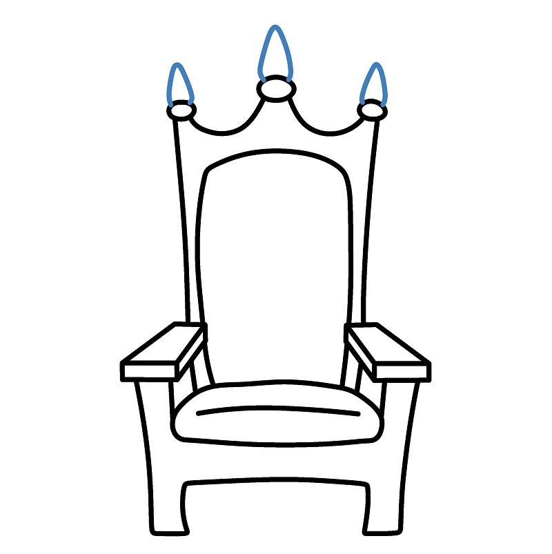 Hướng dẫn vẽ chiếc ghế sang trọng. - Bước 7